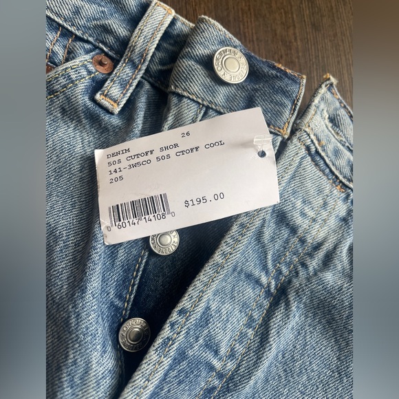 RE/DONE Denim Shorts- NWT - Picture 7 of 7